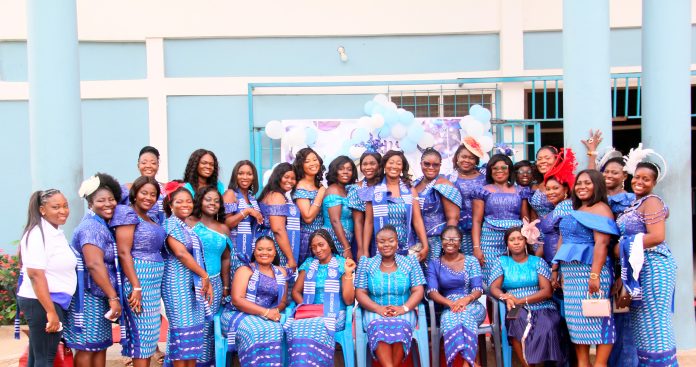 Yaa Asantewaa Girls’ SHS 2003 Year Group Donates 12- Seater Flush Toilet to Alma Mater at 20 Years Anniversary Ceremony